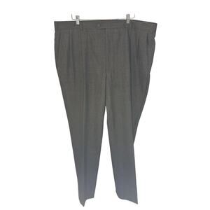 Hart Schaffner & Marx Gray Grey Pure Wool Pants Size 44